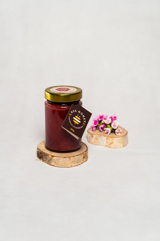 Cherry & Chokeberry Creamed Honey